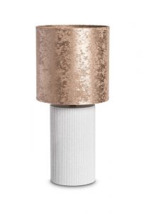 Lamp urn 'Ferdinand marmer' karamel
