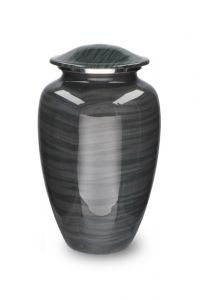 Aluminium urn 'Elegance' met houtlook
