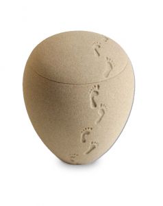 Eco urn 'Voetafdrukken'