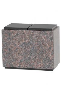 Natuursteen duo urn in verschillende granietsoorten