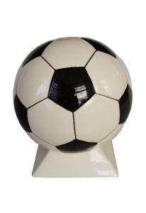 Handbeschilderde Voetbalurn