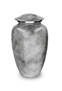 Aluminium urn 'Elegance' met natuursteenlook