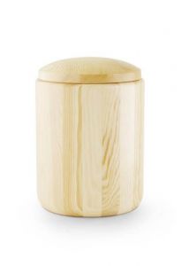 Urn van vurenhout