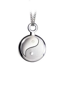 Gedenksieraad 'Yin Yang' zilver