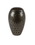 Kristal glazen urn 'Croco'