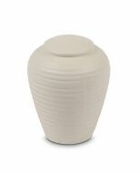 Keramieken mini urn 'Art for Eternity' wit
