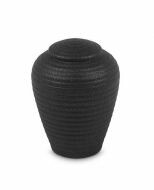 Keramieken mini urn 'Art for Eternity' zwart