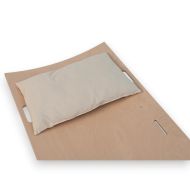 Kussentje van biologisch flanel gevuld met Nederlandse wol