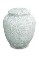 Urn van porselein 'Classica' - Marine water reliëf