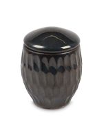Mini urn van keramiek - brons