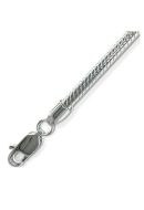 Zilveren slangencollier