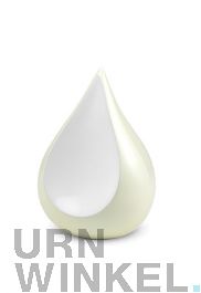 Aesthetic Urns Keramische Urn voor As Hart in Schelp Zwarte Kleur UK Crematie Modern As Container Artistiek Pastel Grijs