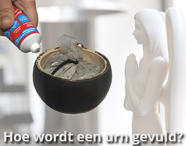 URNWINKEL. Hoe wordt een urn gevuld?